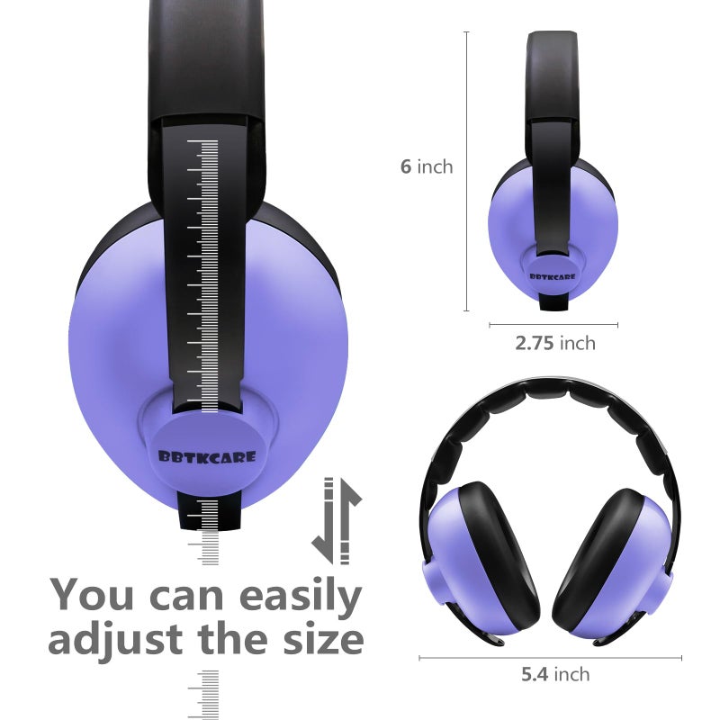 BBTKCARE Baby Ear Protection Noise Cancelling Headphones for Babies for 3 Months to 3 Years - Image 2